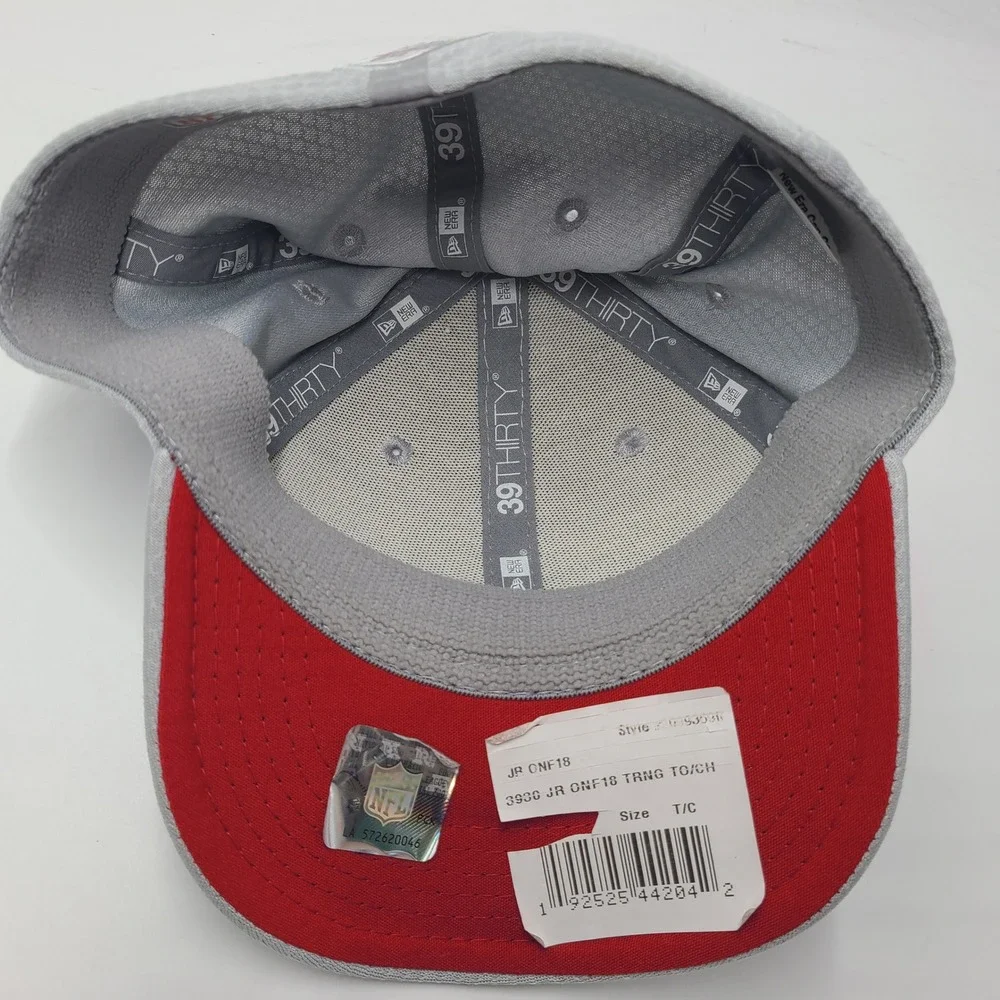 Toddler-Child Houston Texans Hat Fitted New Era 39Thirty Gray Red NFL Football